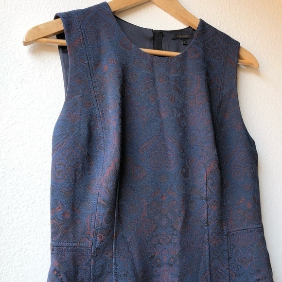 Kobi Halperin Brandi Brocade Sheath Dress Sz 8 - Picture 5 of 14